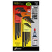 BALL END L-WRENCH SET with FREE SCREW GRAB