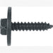 Sheet Metal Screws Black 17mm