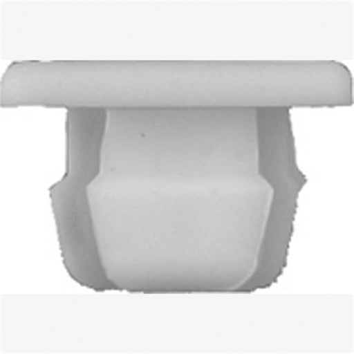 Lic Plt Nut Wht Plast GM 100