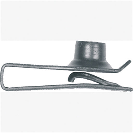 Extruded U-nut Blk 10 Pc