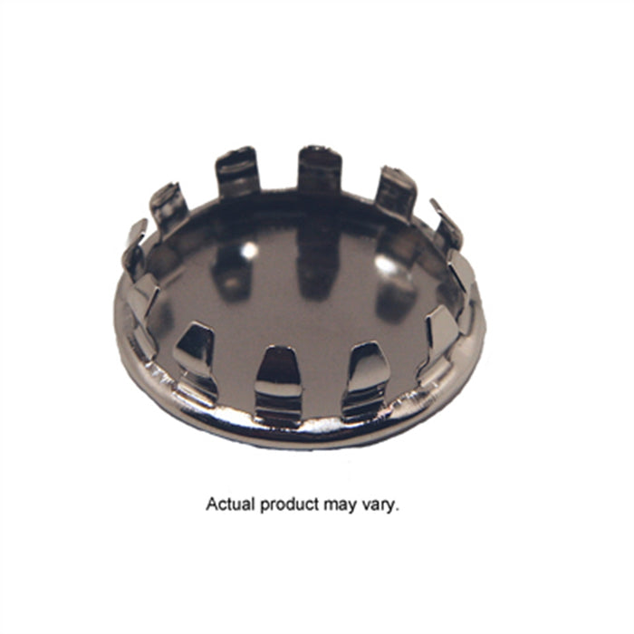 Hole Plug-Chrm Button 100 Pc.