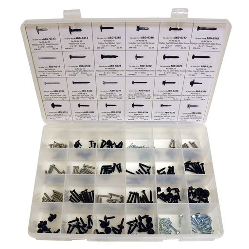 Trim Screw Assortment 185 Piec