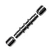 5/16" ALUM TUBE TO TUBE SWEDGE-LOK UNION