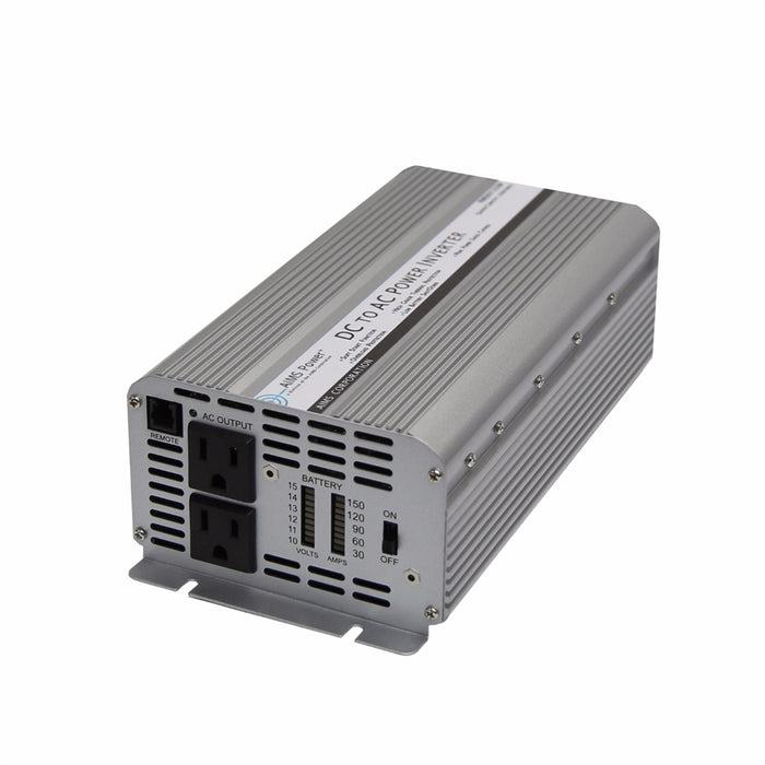 1250WT INVERTER 12 VDC TO 120 VAC W/REMOTE PORT