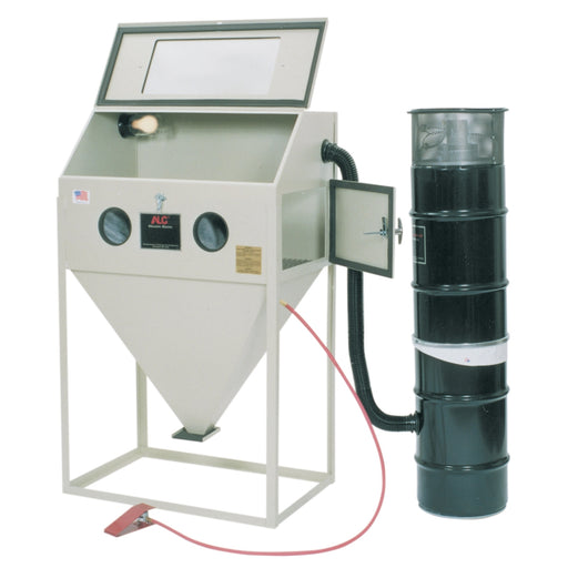 BLASTER CABINET 36 X 24 DOUBLE DOORS FOOT PEDAL