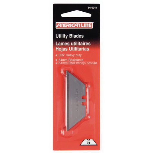 Heavy Duty .025 in. 2-Notch Utility Razor Blade (C