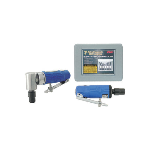 Die Grinder Kit & 8pc Rotary Burr Set