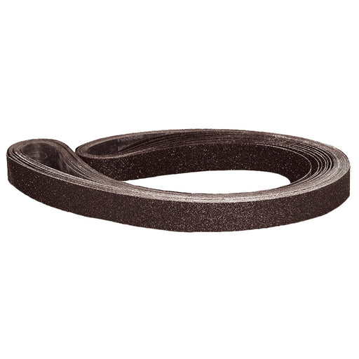 80 Grit 3/8" x 13" Sanding Belt - 10pc