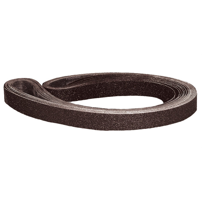 80 Grit 3/8" x 13" Sanding Belt - 10pc