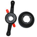 THE QUICK RELEASE NUT FITS ALL 40MM WHEEL