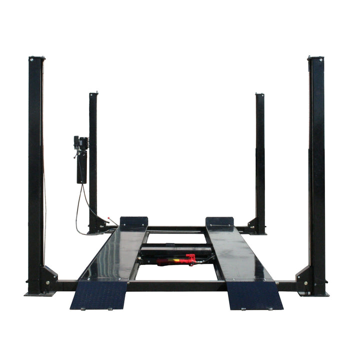 9000 LB. CAPACITY 4-POST LIFT LADDER LOCK DESIGN