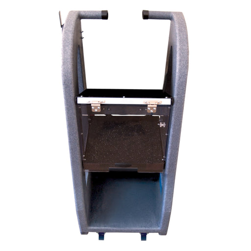EQUIPMENT STAND, HEAVY- DUTY, FRONT CASTERS