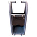 EQUIPMENT STAND, HEAVY- DUTY, FRONT CASTERS