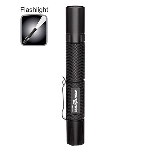 Mini-TAC Flashlight - Black - 2 AA Batteries