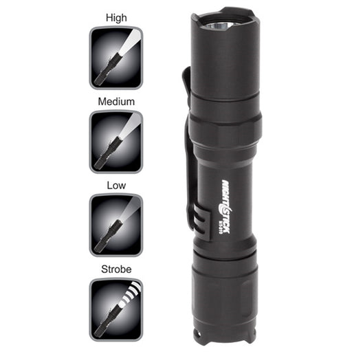 Mini-TAC Pro Flashlight - Black - 1 AA Battery