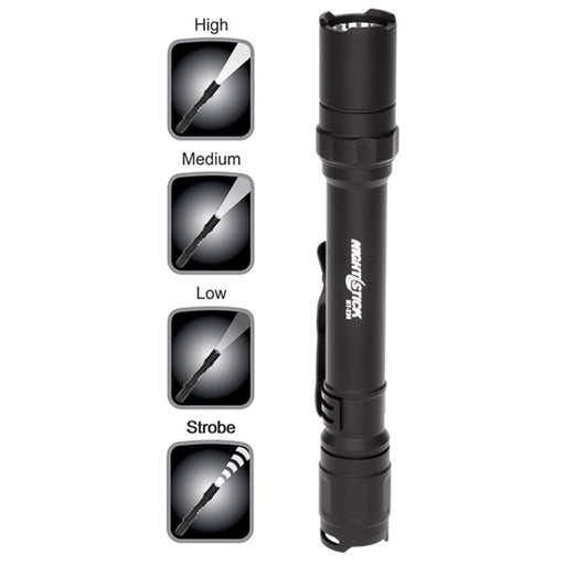 Mini-TAC Pro Flashlight - Black - 2 AA Batteries