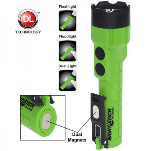 X-Series Dual-Light Flashlight - Green