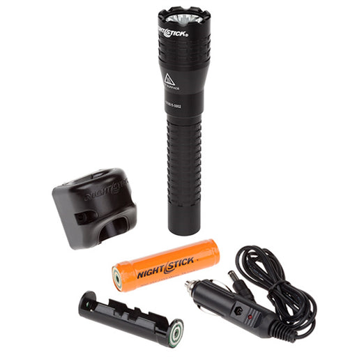 Recharge LED Flashlight - Black