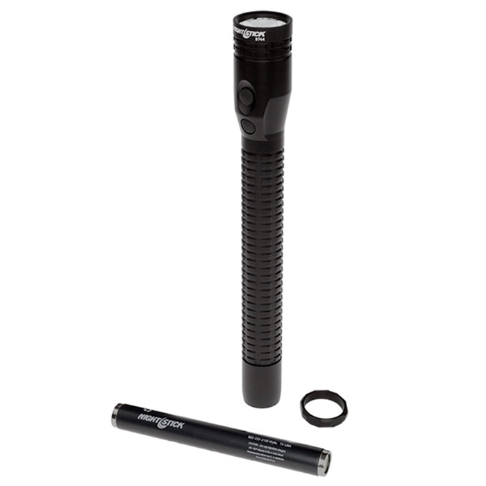 Recharge LED Flashlight - Black