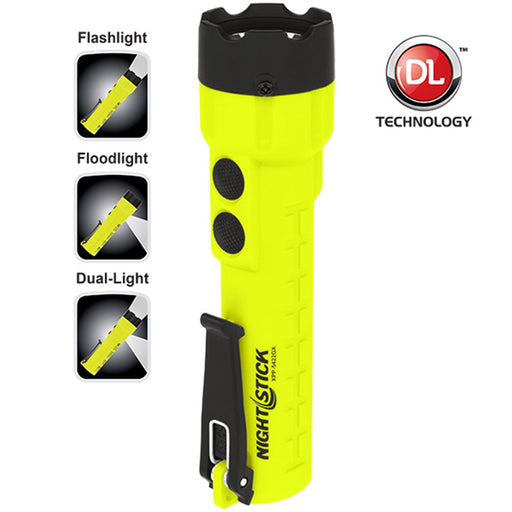 Dual-Light Flashlight - Green