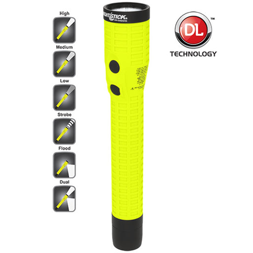 Recharge Dual-Light Flashlight w/Magnet