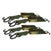 4 Piece Ratchet Tie Down Set