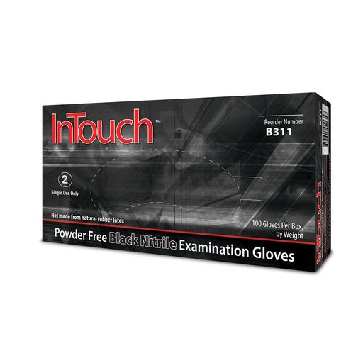 Powder Free Exam Black 6MIL Nitrile Glove