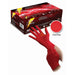 RED LIGHTNING NITRILE GLOVES TREAD GRIP LG