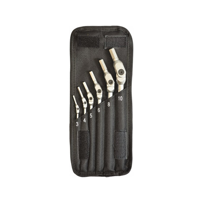 6PC HEX PRO PIVOT HEAD METRIC HEX WRENCH SET