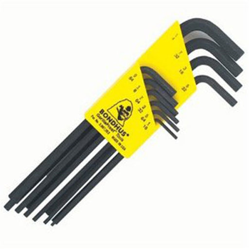 10pc Set L-Wr 1/16-1/4-Long