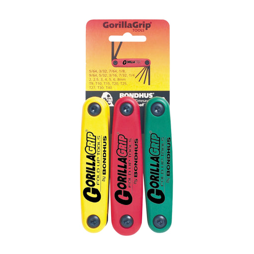 FOLD UP HEX WRENCH 3 PACK