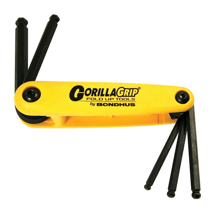 5pc Set Ballpoint Fold-up 3/16