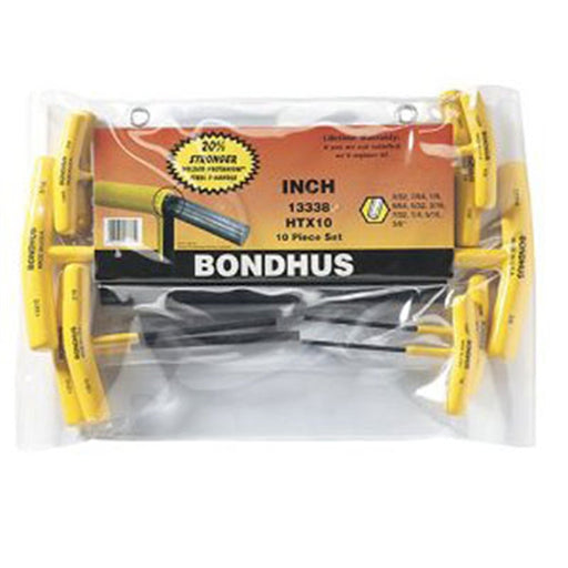 10pc Set Graduated T-Hnd