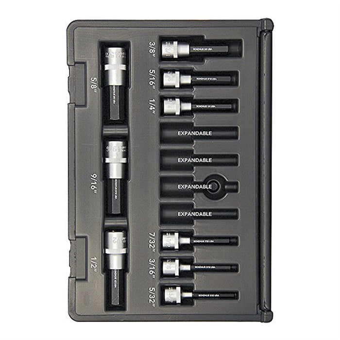 Set 9 ProHold Hex Bits 2" (5/3