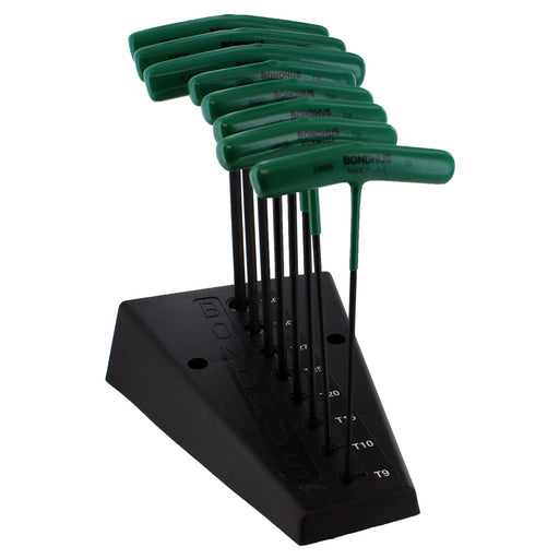 STAR T-HANDLE SET W/STAND - 8 SIZES T9 THRU T40