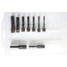 Hex Bit Set 9pc w/Skts Metric
