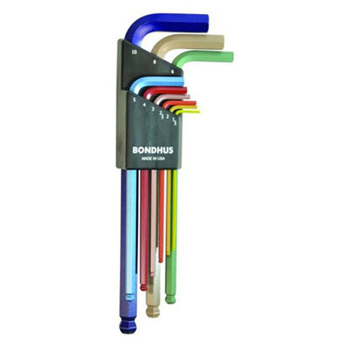 9 Pc ColorGuard L Wrench Long