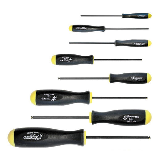 8-Piece Hex Ball End Screwdriver Set