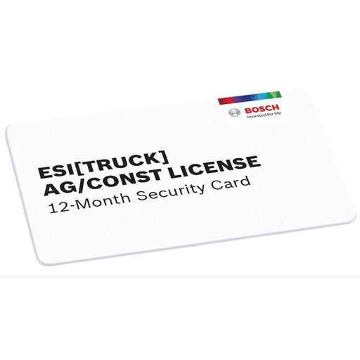 ESI truck 1-year Off-Highway Software License