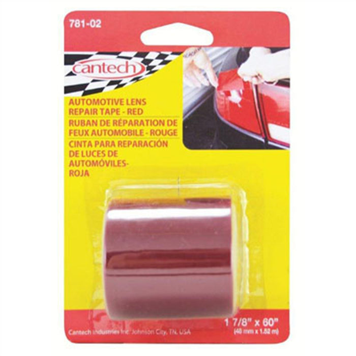 Red Automotive Lens Tape