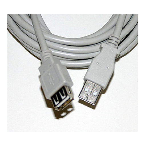 USB 2.0 CABLE-A MALE TO A MALE-10FT/BEIGE