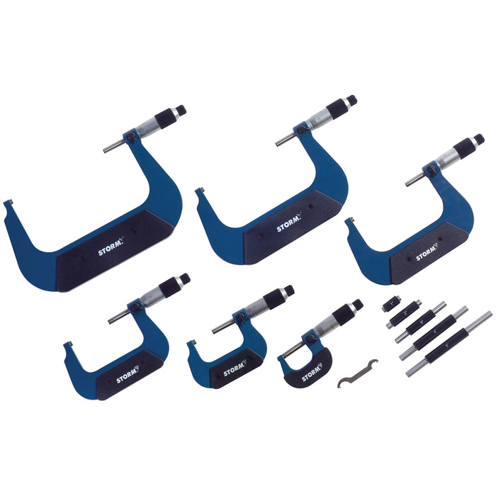 IMPORT OUTSIDE MICROMETER 6PC SET