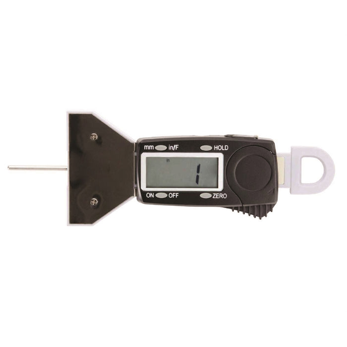 Digital tire tread depth gauge