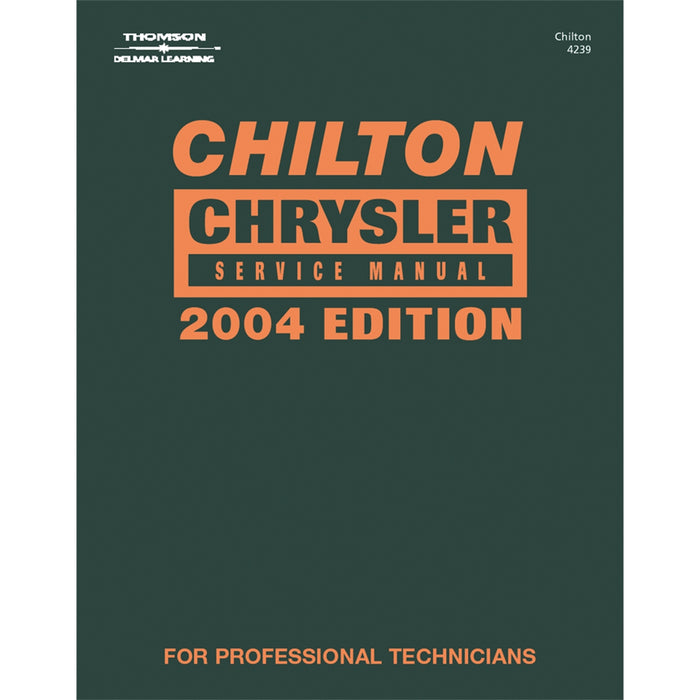 CHRYSLER SVC MANUAL 2000-2004