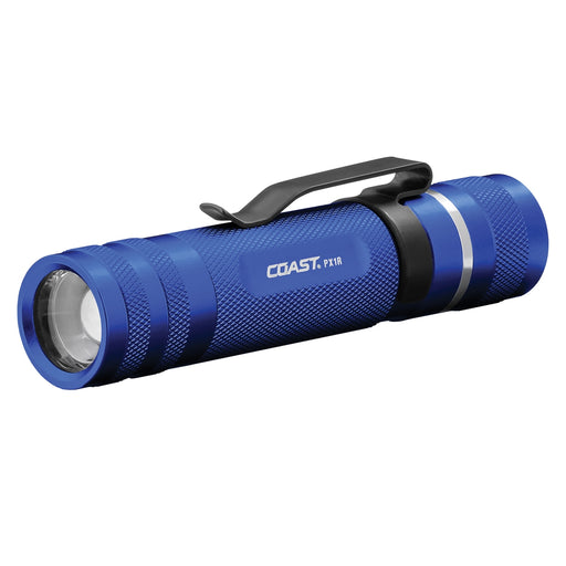 PX1R Rechargeable LED Flashlight Blue Body