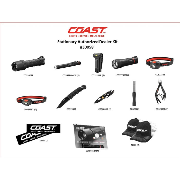 Coast Stationary Authorized Dealer Kit