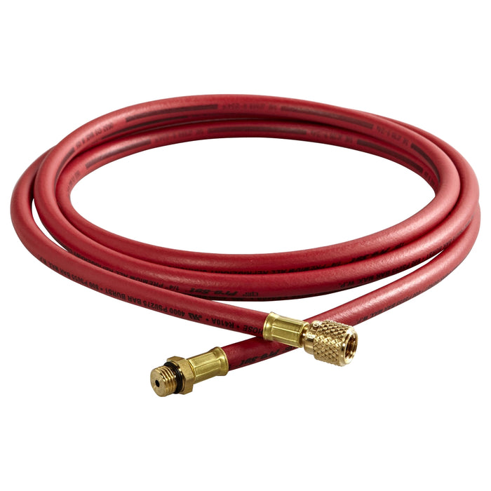 120" R134 RED HIGH SIDE AC HOSE