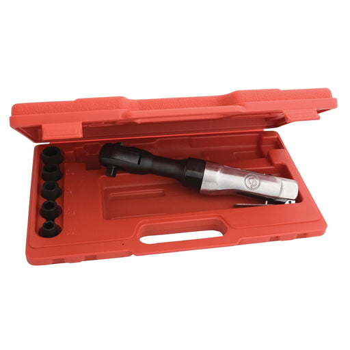 RATCHET AIR 3/8 W/ CASE, 5 SOC, LIGH