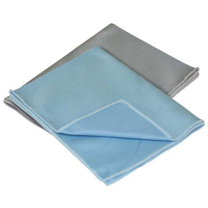 2-pk of 12" x 16" Glass Cleaning Microfiber Towels