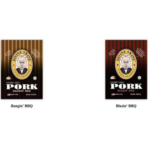 Divine Swine Pork Shoulder 6x each flavor 12 total